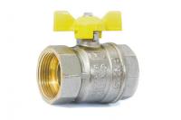 Кран шаровый газовый 1/2" вн-вн (бабочка) LD Pride (00022021)   