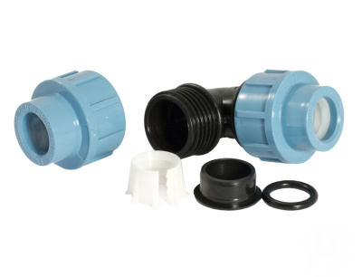 ПНД Соединение угловое 32х32 Unipump (26451)